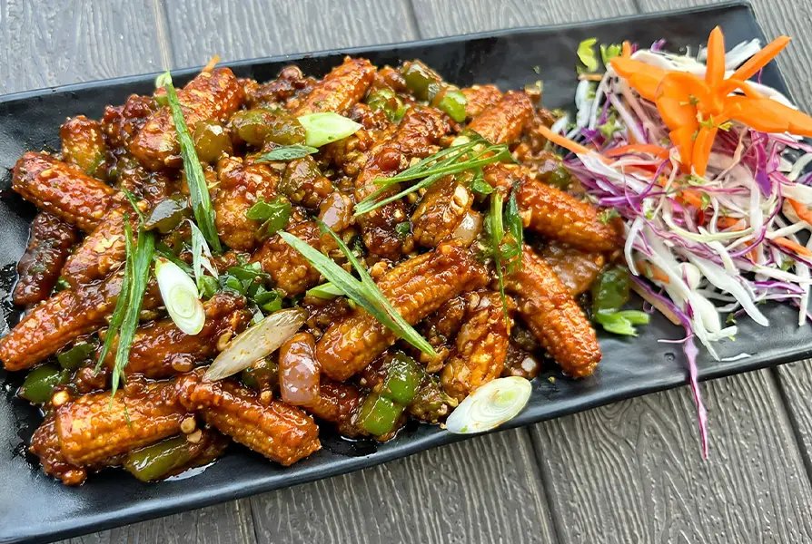 Baby Corn Manchurian