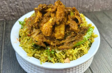 Baby Corn Cooker Pulao