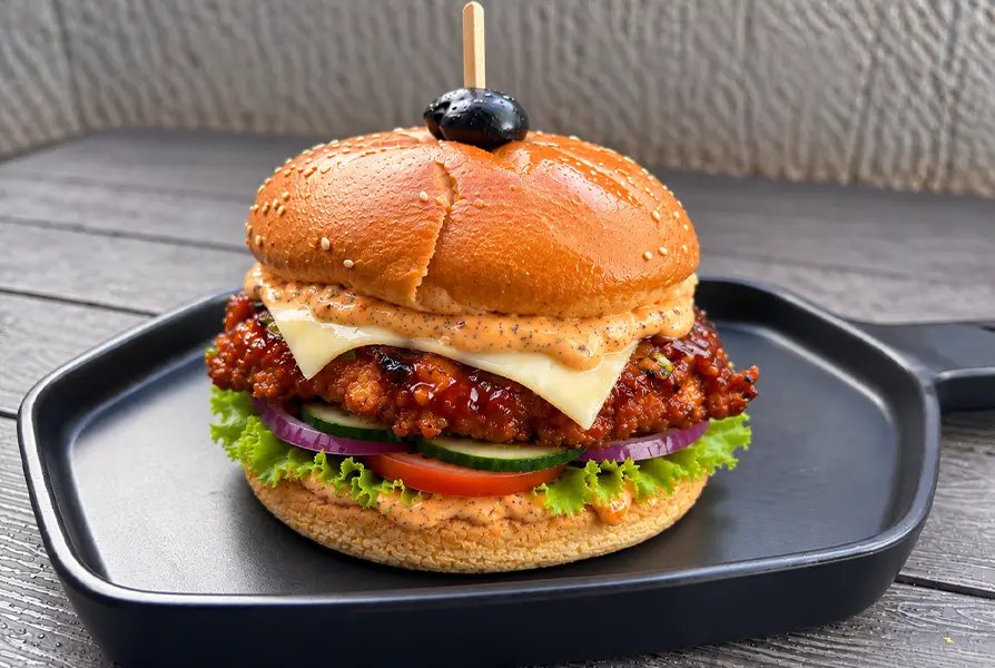 BBQ Chicken Burger