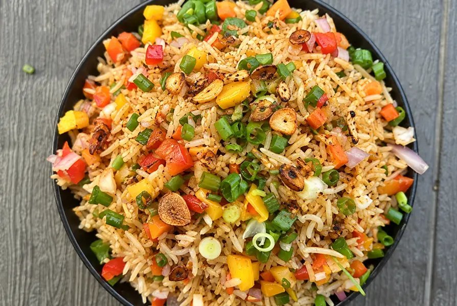 Burnt Garlic Fried Rice