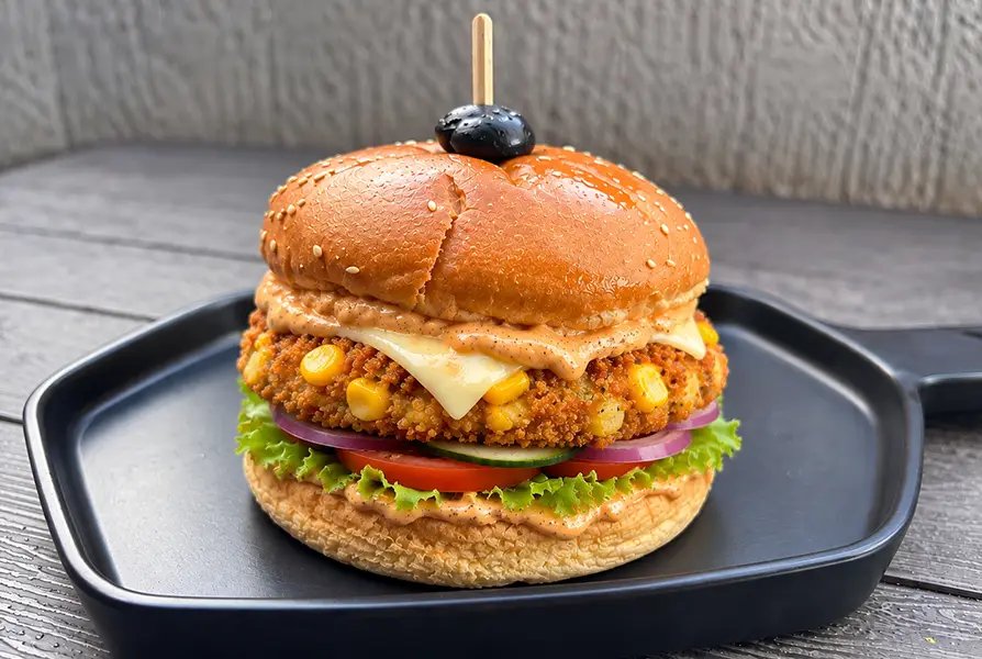 Cheese Corn Burger