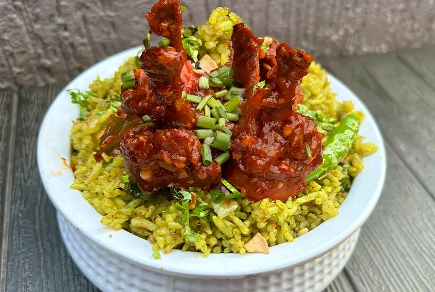 Chicken Lollipop Cooker Pulao