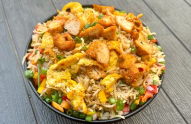 Double Egg & Chicken Fried Rice
