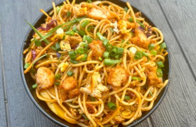 Double Egg & Chicken Noodles