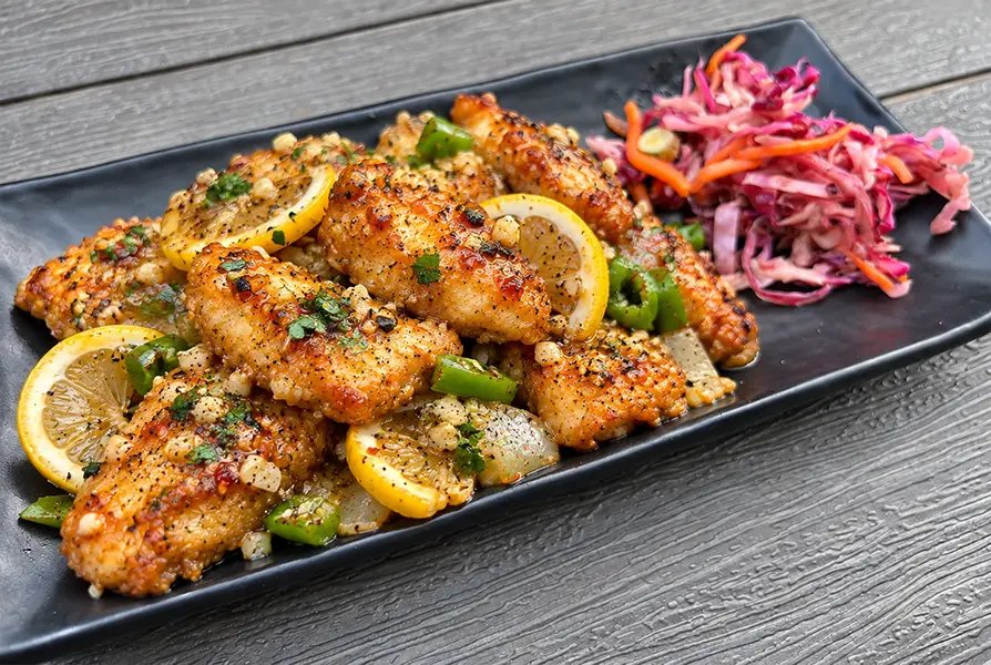 Lemon Butter Garlic Fish