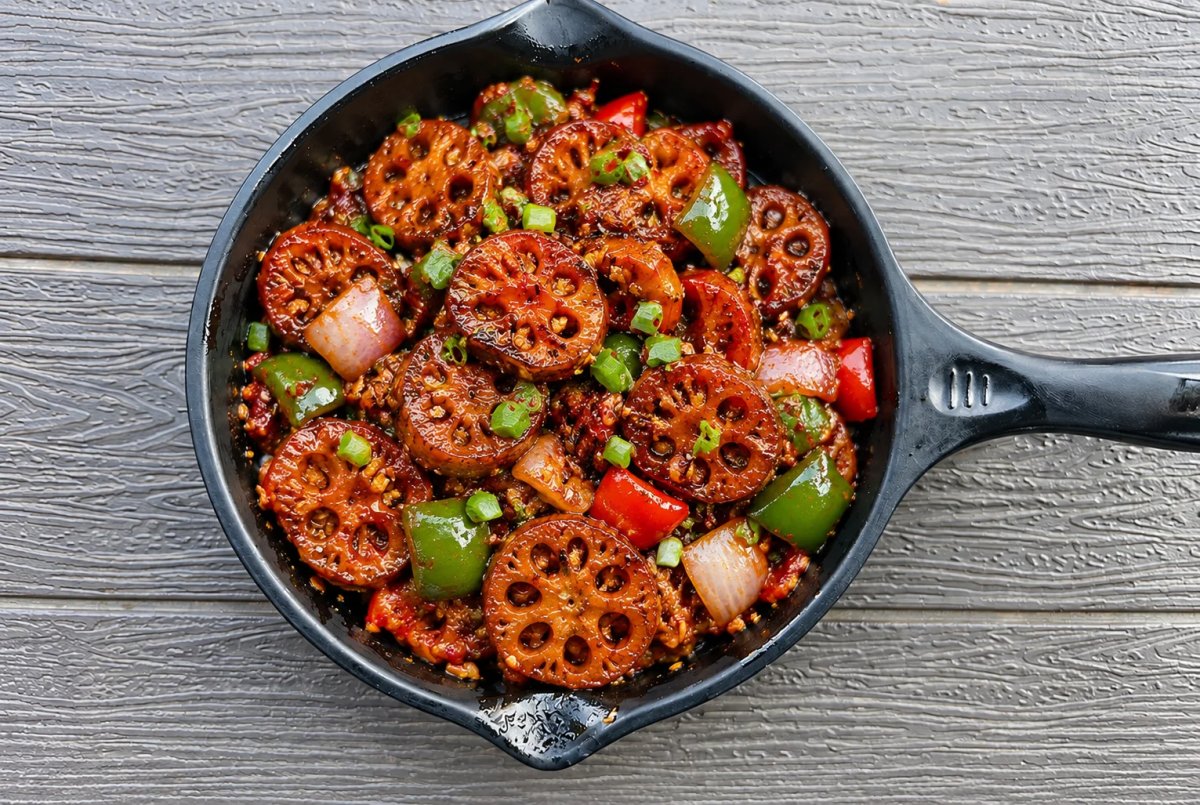 Lotus Stem Manchurian