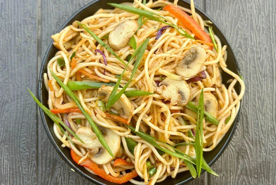Mushroom Noodles