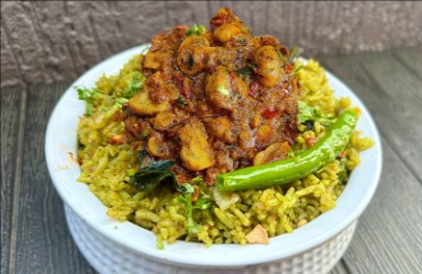 Mushroom Cooker Pulao