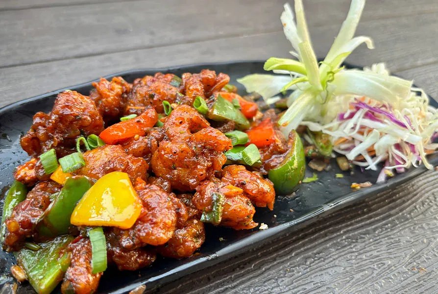 Prawn Manchurian