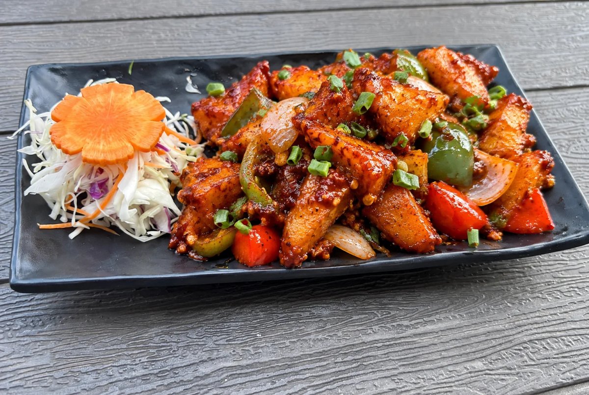 Schezwan Potato