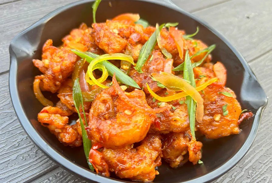 Schezwan Prawn