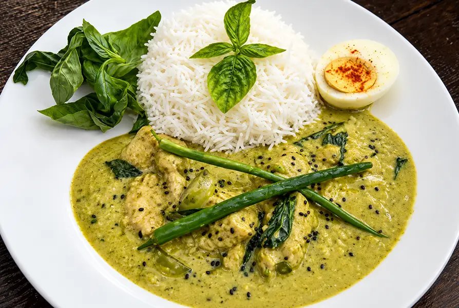 Thai Green Curry with Jasmine Rice